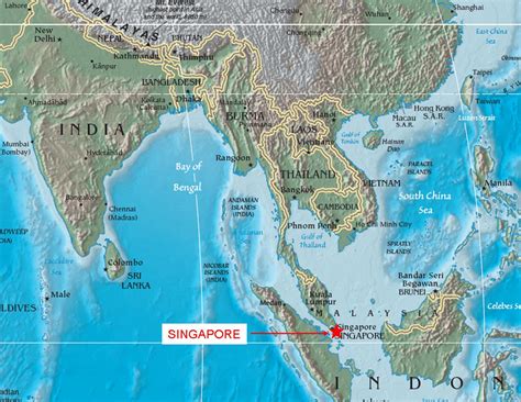 singspore|singapore posizione geografica.